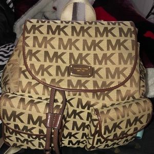 Michael Kors Drawstring Backpack